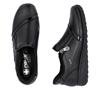 Rieker Tex Comfort Shoe With Side Zip - Black Leather